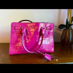 Michael Kors Eastwest Dillon Croc